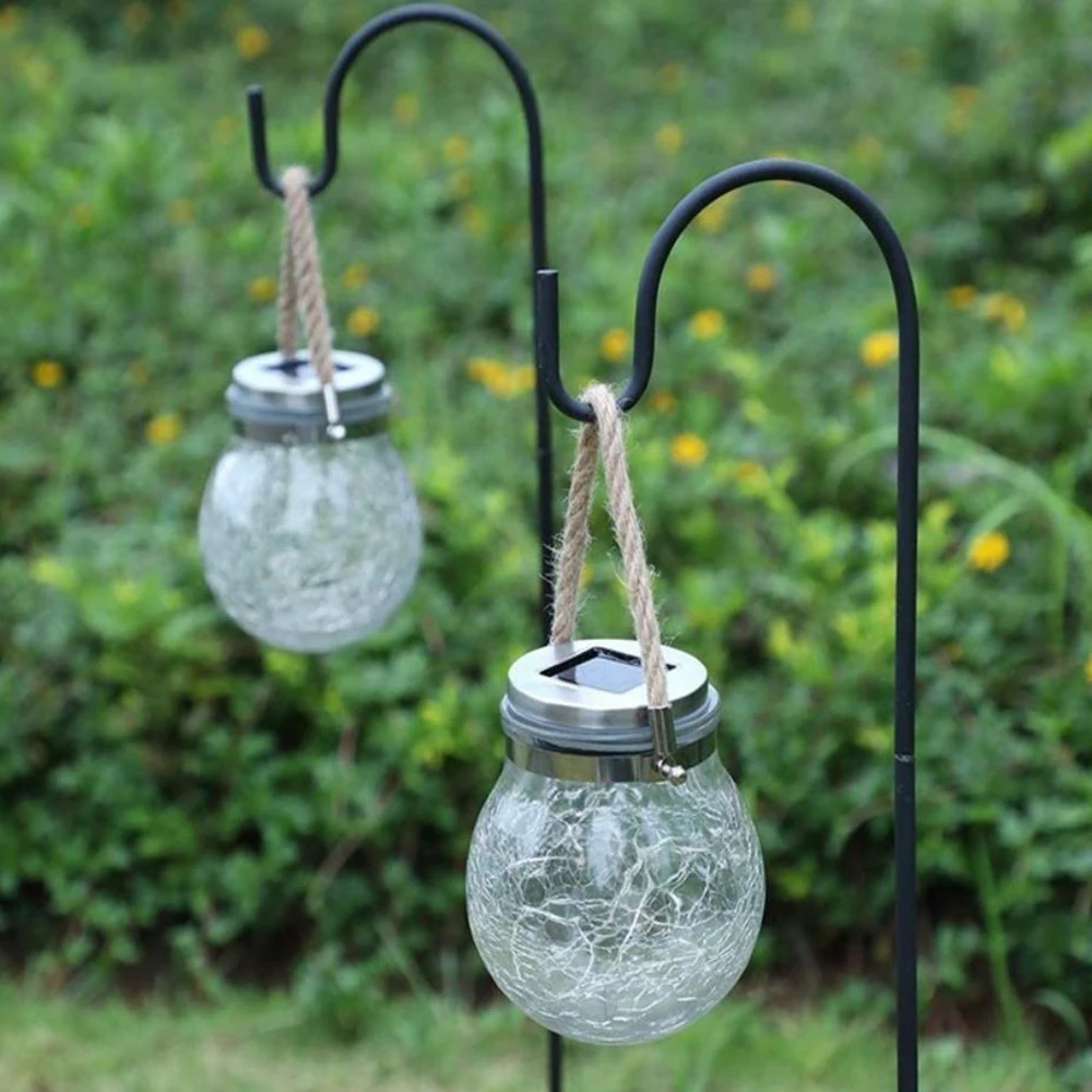 WOLFBIRD-gancho de Metal resistente para jard&iacute;n, percha ligera resistente al &oacute;xido, ideal para bodas, pastor-5