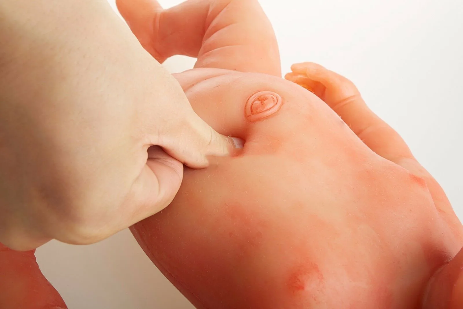 Мягкая силиконовая кукла-младенец с закрытыми глазами 18 5 дюйма | Игрушки и хобби