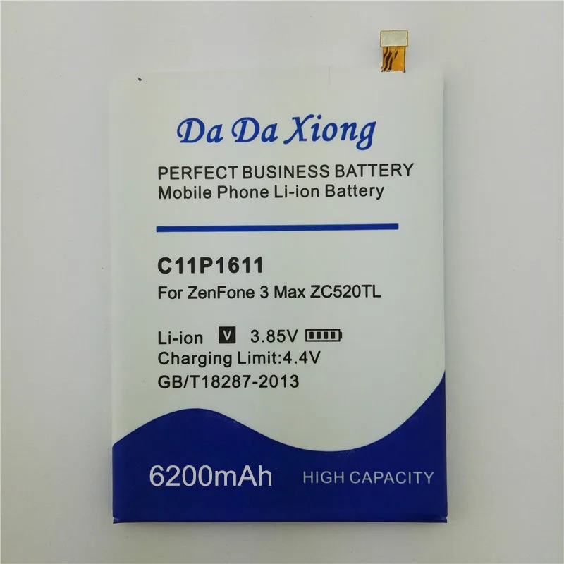 Аккумулятор 6200 мАч C11P1611 для ASUS Zenfone 3 Max Z3 ZC520TL|battery for|batteries batterieszenfone battery |