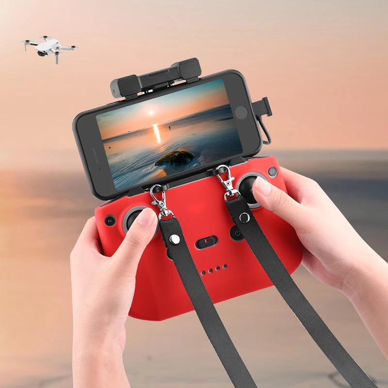 

Пульт дистанционного управления с двойным крючком и ремешком для DJI Mavic MINI 2 Аксессуары для дрона
