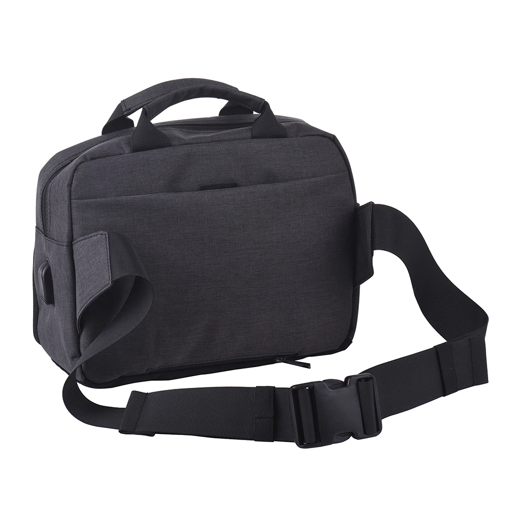 Водонепроницаемая сумка на плечо для камеры DSLR с USB портом внешней зарядки