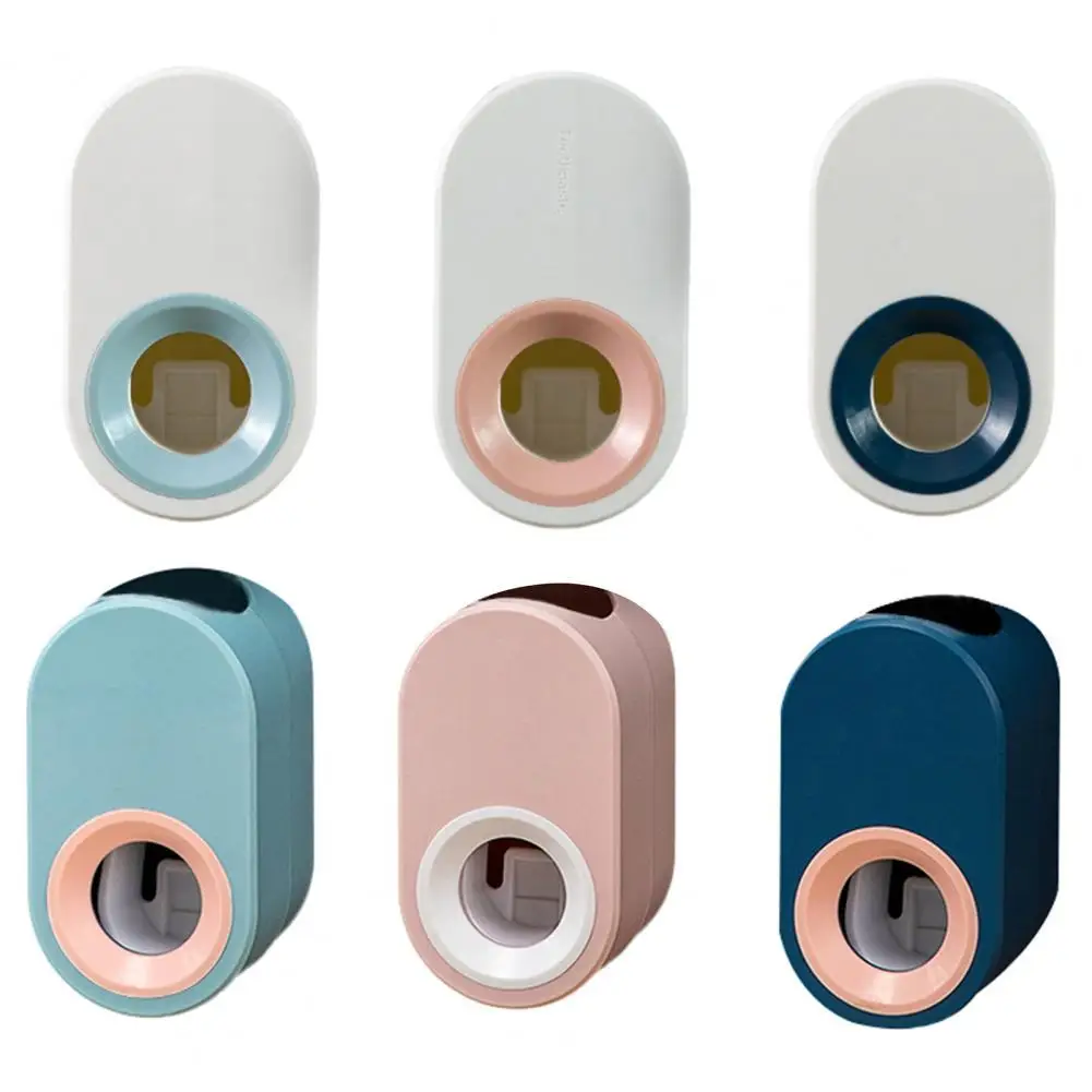 

1 Set Toothpaste Dispenser Automatic Wall Mounted Compact Design Convenient Sturdy Toothpaste Squeezer for Bathroom Wholesale