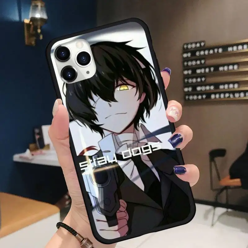 

Anime Bungou Stray Dogs Phone Case for iPhone 11 12 pro XS MAX 8 7 6 6S Plus X 5S SE 2020 XR mini Funda