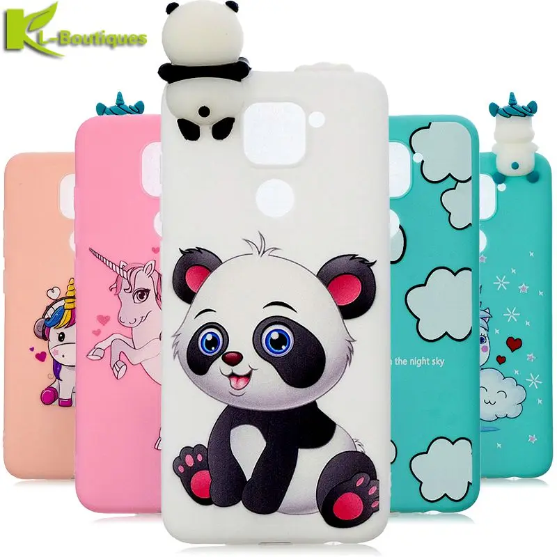 

Redmi Note 9 Case on For Coque Xiaomi Redmi Note 9 Phone Case 3D Unicorn Silicone Cover sFor Xiomi Redmi Note 9 S Pro Funda Etui