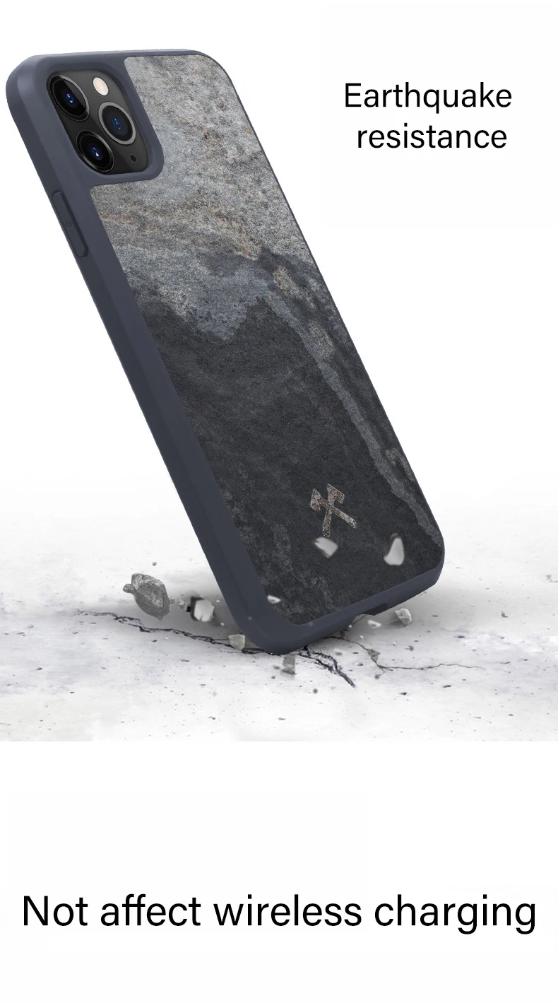 Настоящий камень чехол для телефона для iphone 11 Карбон все включено iphone 11 pro max X XS max камень чехол для телефона текстура уникальный