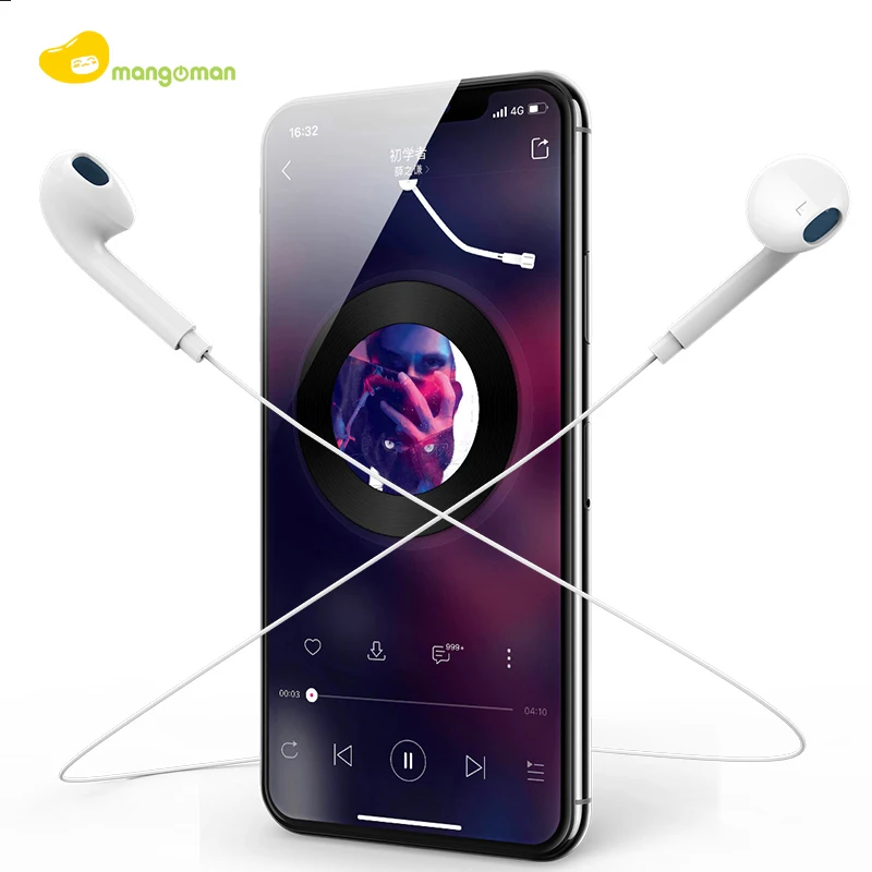 Mangoman S6 Спортивные Беспроводные наушники с линейным управлением Bluetooth микрофоном