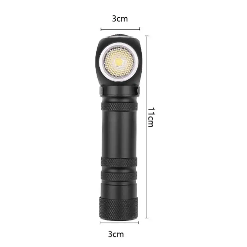 

XHP50 LED Headlight 3 Modes 40W 2000LM Magnetic Micro-USB Rechargeable Flashlight for Bicycle Outdoor Travel Camping Adventure