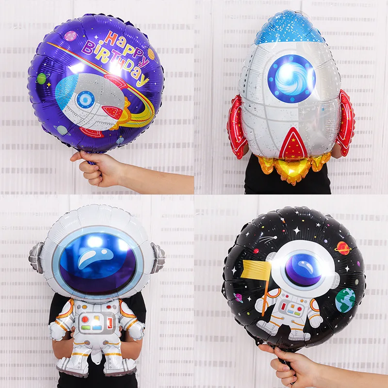 Воздушные шары из фольги в виде космоса для мальчиков и детей | Дом сад
