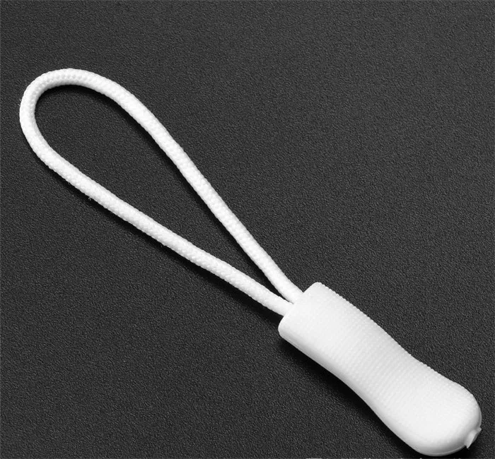 F699 White FEIGO 20 шт. застежка-молния Веревка фиксация молнии шнур Tab сменный зажим слайдер Пряжка подходит для путешествий сумка Duitcase одежда палатка рюкзак - Цвет: F699 White