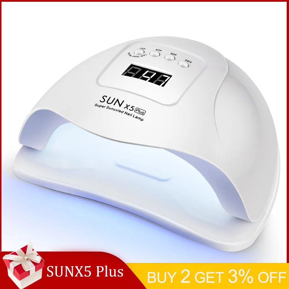 УФ лампа SUNX5 Plus 54 Вт светодиодная для сушки ногтей 36 светодиодный s сушилка гель