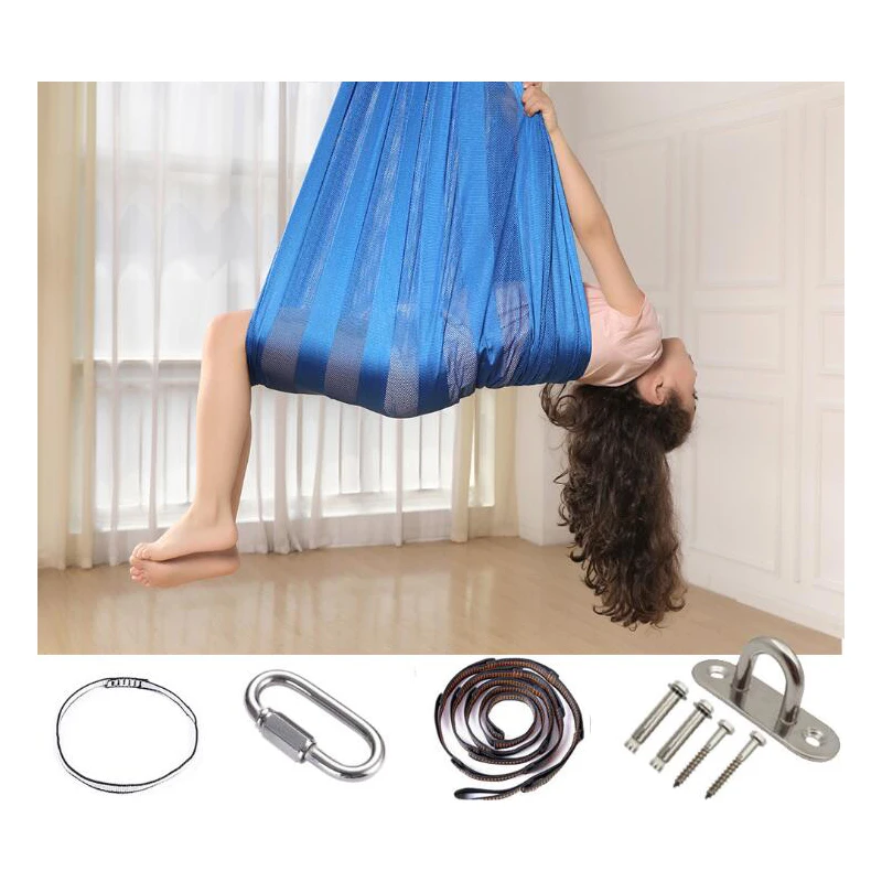 

Гамак детский нейлоновый, 290x160 см, 114 дюйма, x63 дюйма