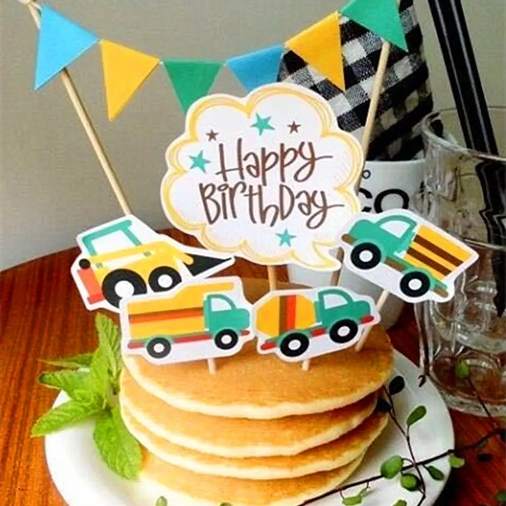 DIY торт украшения Торт Топ шляпа Дети украшение для торта ко дню рождения