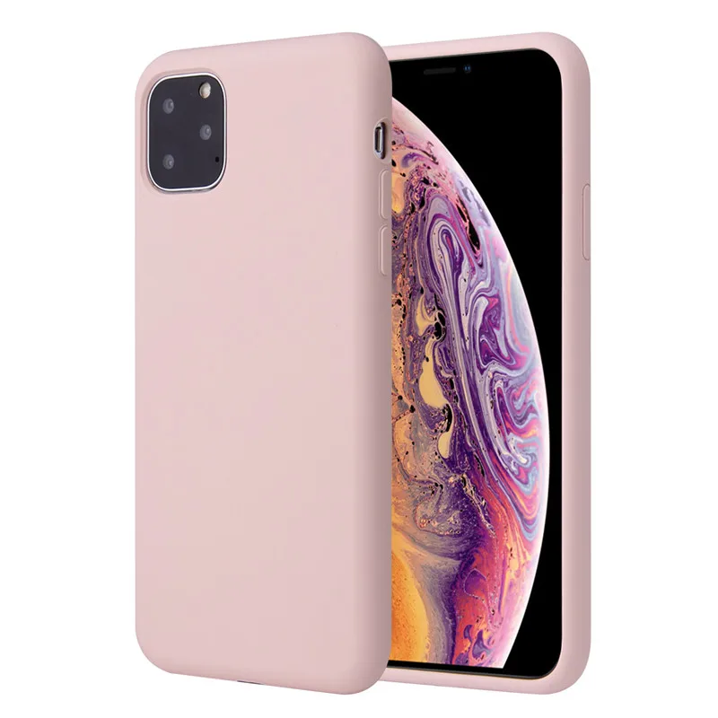 1:1 Original official Style Silicone Case For iphone 11 360 degrees Full Cover iPhone Pro Max 2019 New Cases | Мобильные телефоны и