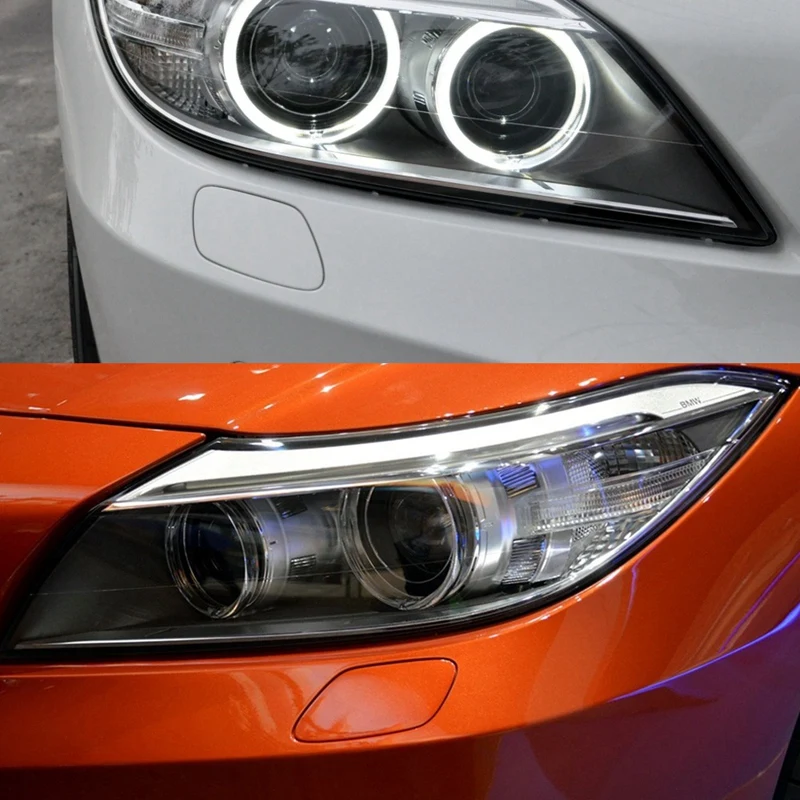 

2x For-BMW Z4 E89 2009 2010 2011 2012 2013 Right/ Left Side Car Headlight Cover Headlight Transparent Lampshade Shell