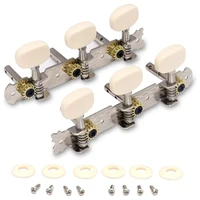 vintage guitar tuning pegs gold plated machine heads tuning keys tuners single hole for classical guitar 3l 3r