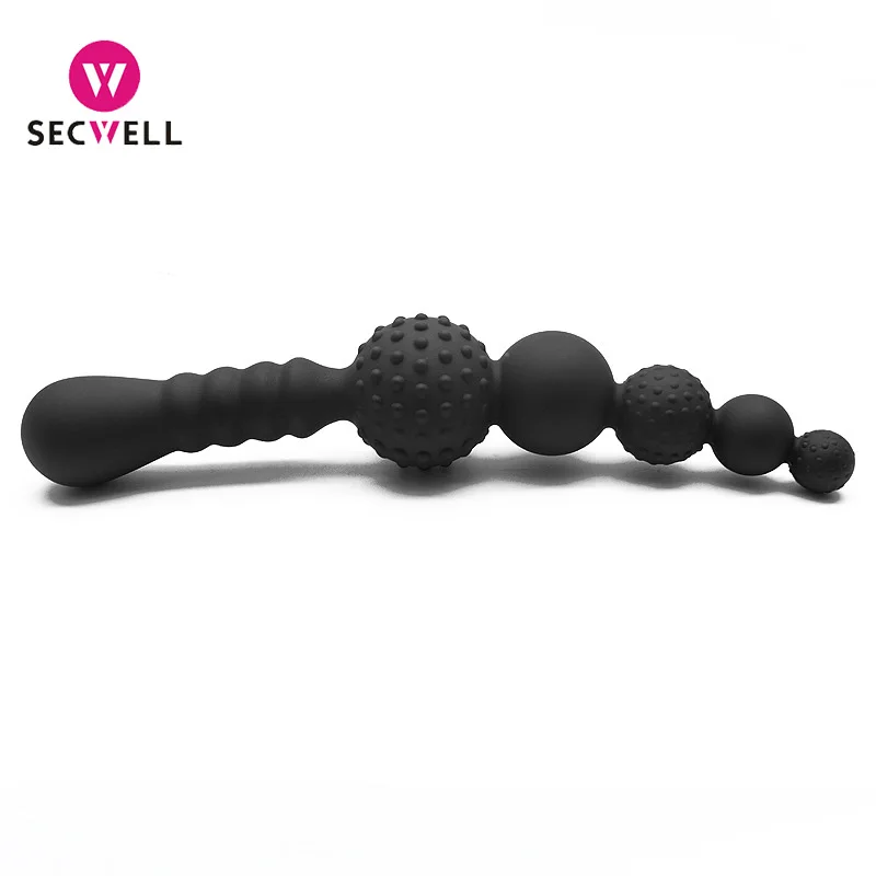 Secwell анальные бусины штекер анальный стимулятор пробка интимные игрушки для