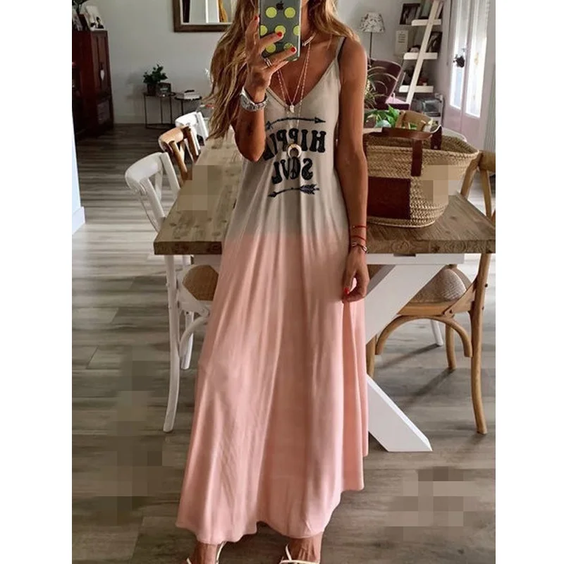 Плюс размер 5XL градиент цвета летнее платье сексуальное с открытыми плечами