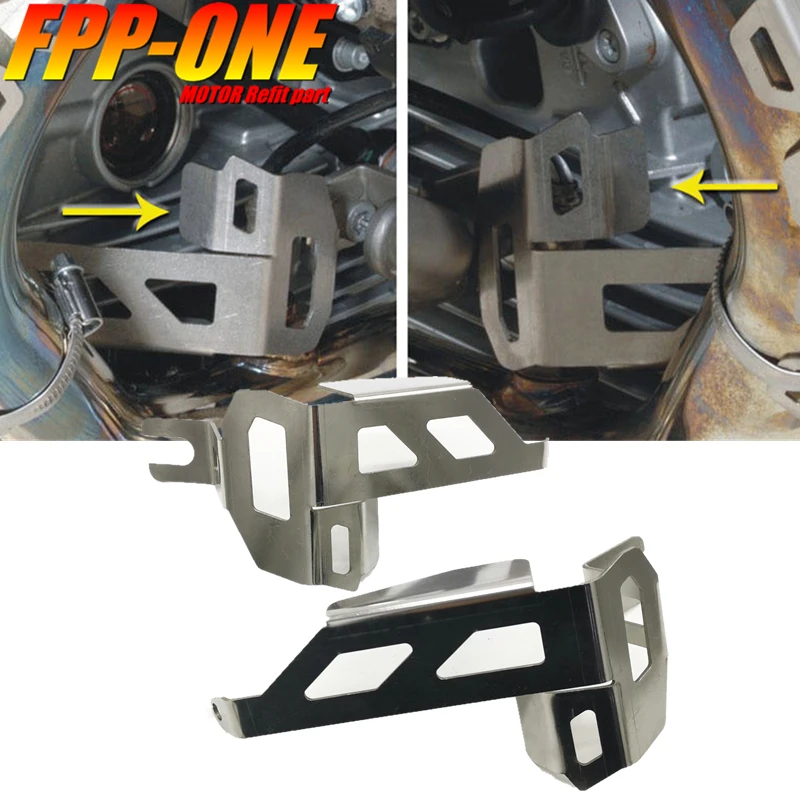 

For BMW R1200GS ADV Adventure 2006-on Motorcycle Accessories Oxygen Sensor Protection Guard Cover One Pair