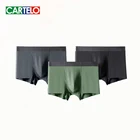 Брендовые мужские антибактериальные трусы, мужские однотонные боксеры, мужские трусы из регенерированного целлюлозного волокна, дышащие шорты