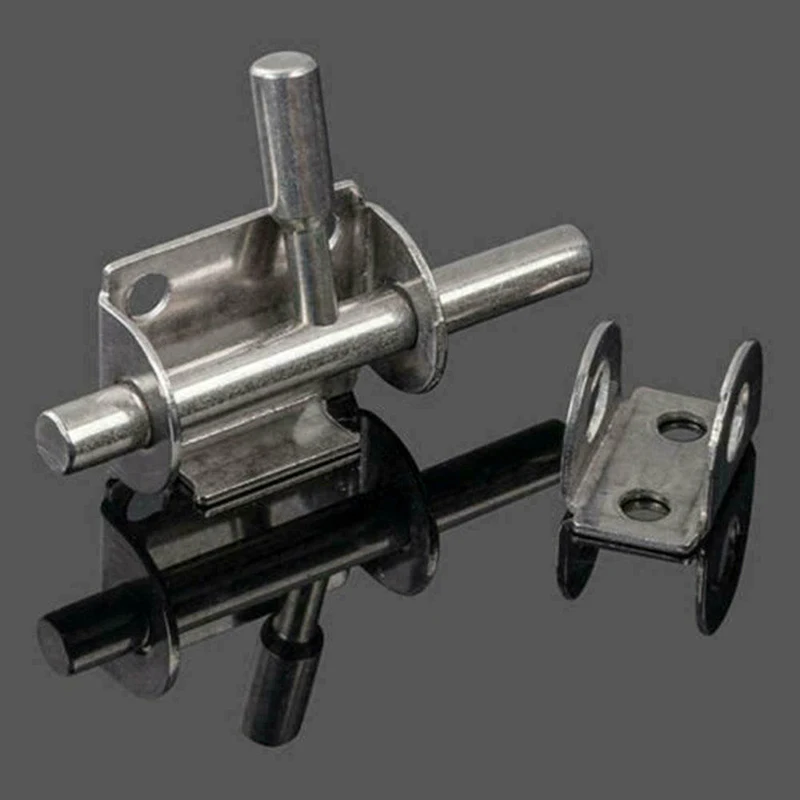 

Durable Wooden Door Latch Stainless Steel Lock Hasp Anti-theft Thickening Bolt Door Latch Household Burglar-proof Hardware