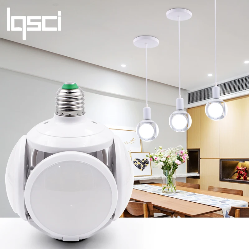 Супер яркий светодиодный деформационный футбол E27 Светодиодный светильник для