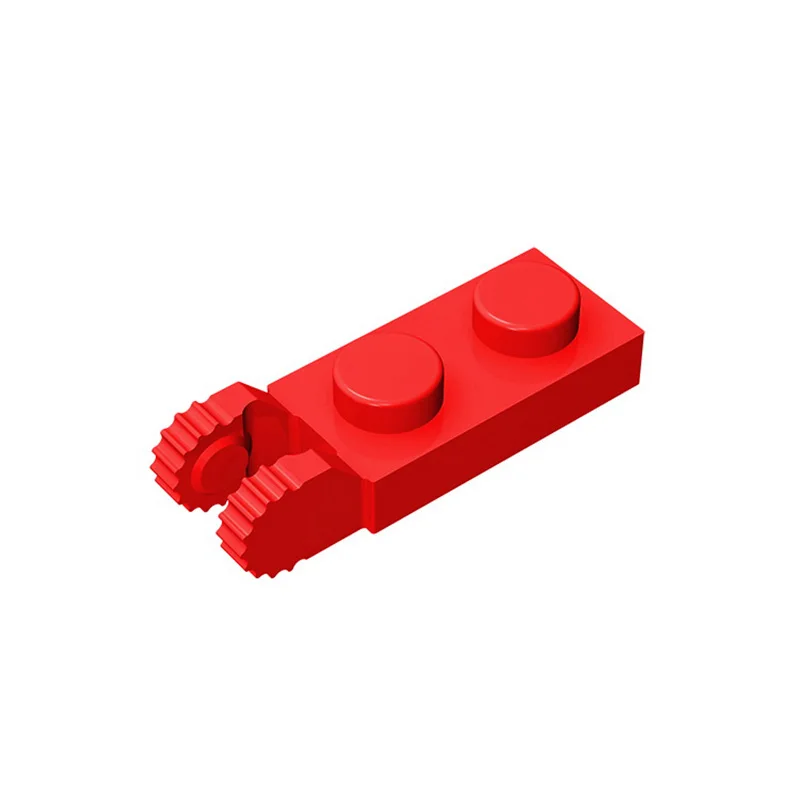 10 шт. кубики MOC 44302 1x2 доска одиночный узловой карточный зубчатый шарнир для