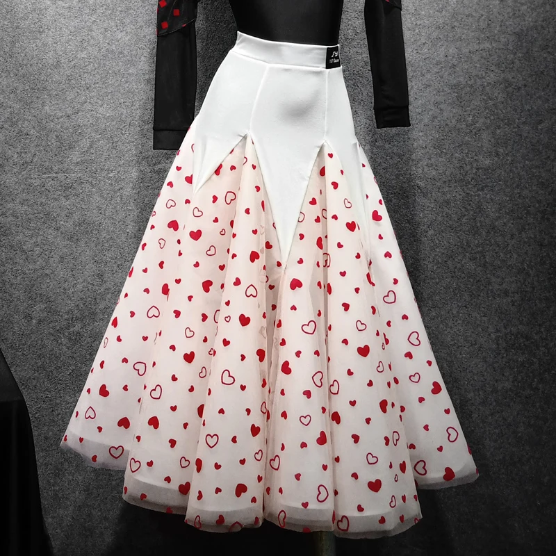 Юбка для бальной комнаты Женская танцевальная одежда пышная юбка платье flamмаго