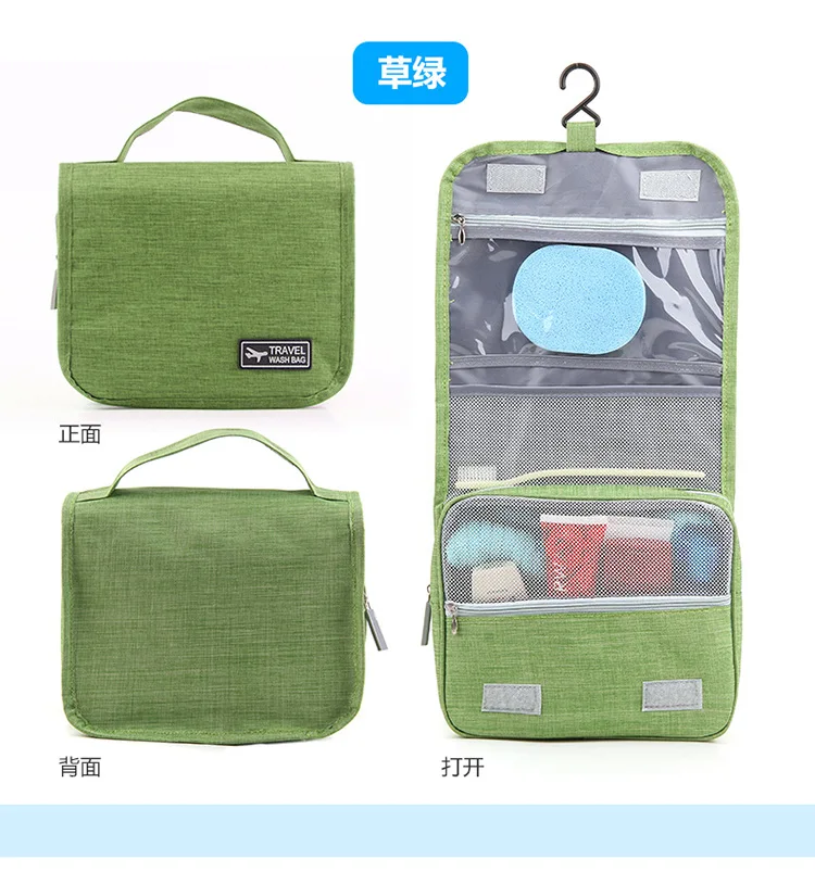 

New Waterproof Hook Wash Bag Travel Storage Korean Storage Bag Wash Cosmetic Bag