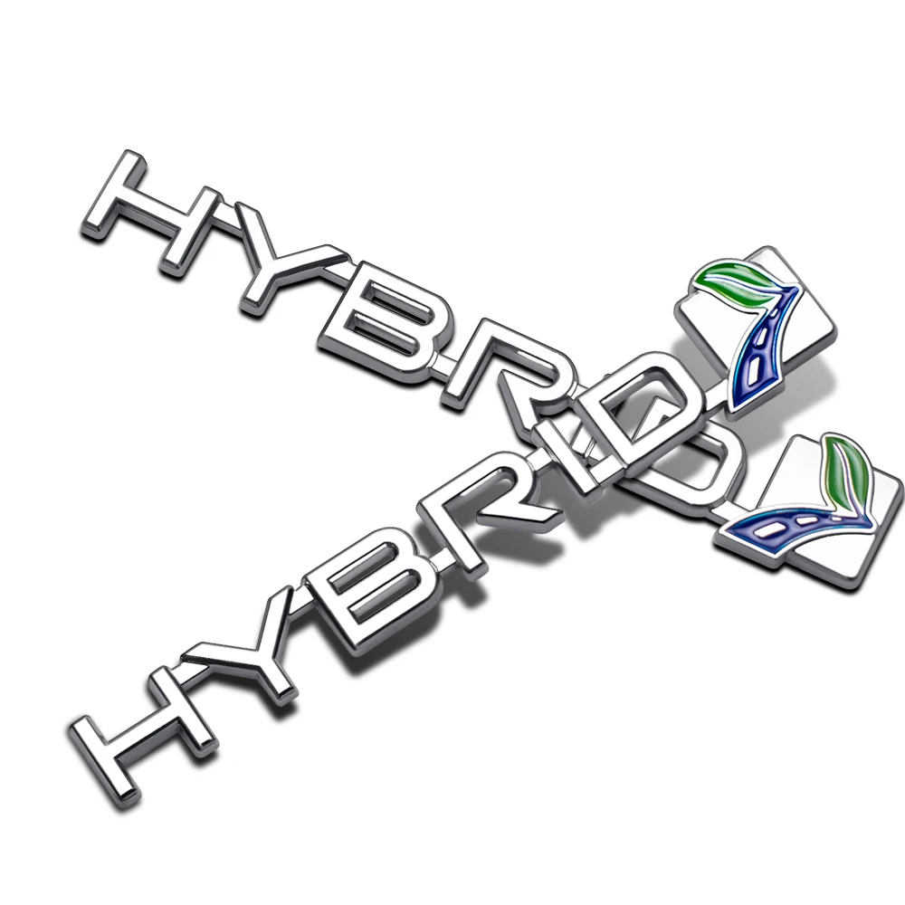 Автомобильный Стайлинг 3D металлический новой гибридной эмблема Стикеры Авто
