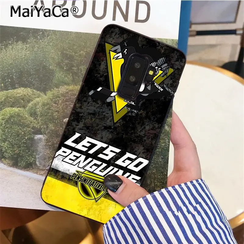 MaiYaCa Питтсбург ТПУ Мягкий силиконовый чехол для телефона чехол для samsung S9 S9 плюс S5 S6 S6edge S6plus S7 S7edge S8 S8plus