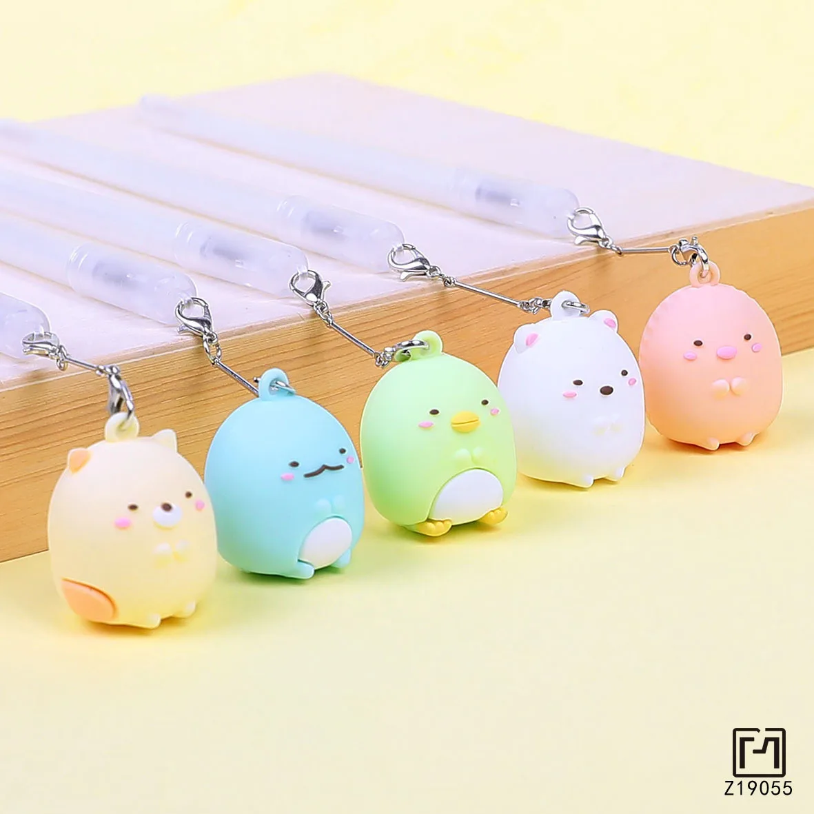 35 шт./лот Sumikko Gurashi гелевая ручка с подвеской Милая 0,5 мм черная чернильная нейтральная ручка рекламный подарок канцелярские принадлежности Школьные принадлежности