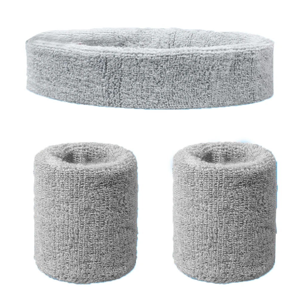 Спортивная повязка на голову для мужчин и женщин моющийся Мягкий однотонный