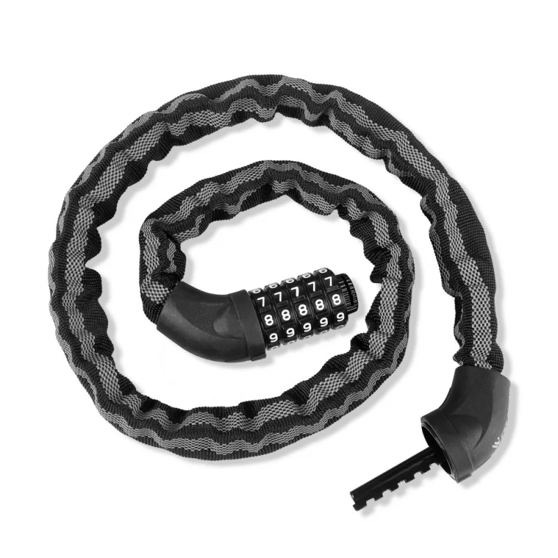 

Замок на велосипедную цепь, противоугонная цепь с удлиненными ключами