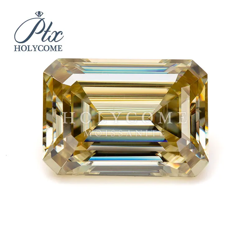 

2020 Wuzhou factory wholesale yellow 3*5mm oval moissanite loose stones