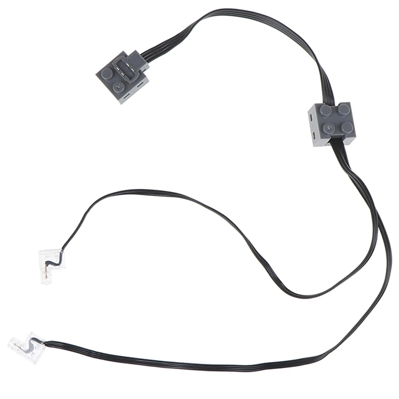 

37CM Technic Power Function 8870 LED Light Link Line Cable For Lego Train Vehicle