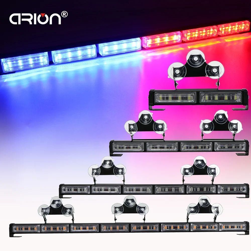 

CIRION 4-32LED Auto Emergency Traffic Advisor Flash Strobe Light Bar Warning Red Blue led flashing traffic signal light