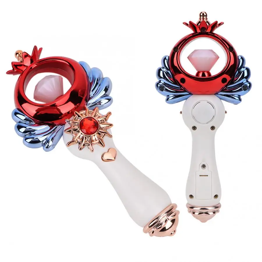 Милая волшебная палочка Волшебная электрическая музыкальная световая мигающая