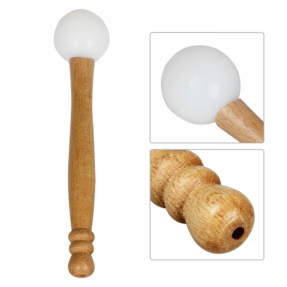 Хрустальные Поющие миски 2 шт. тренировочный молоток перкуссионный инструмент