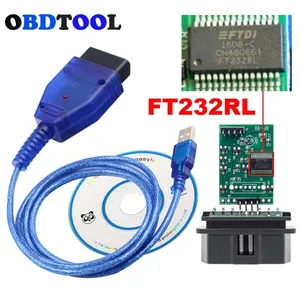 409 FT232RL чип VAG USB интерфейс для автомобилей Audi и т. д. VAG KKL OBD OBD2 16-контактный разъем Диагностический кабель OBDII 16-контактный инструмент сканирования