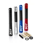 1 шт. универсальная 12 см Автомобильная радиоантенна из углеродного волокна для Peugeot 307 аксессуары автостайлинг