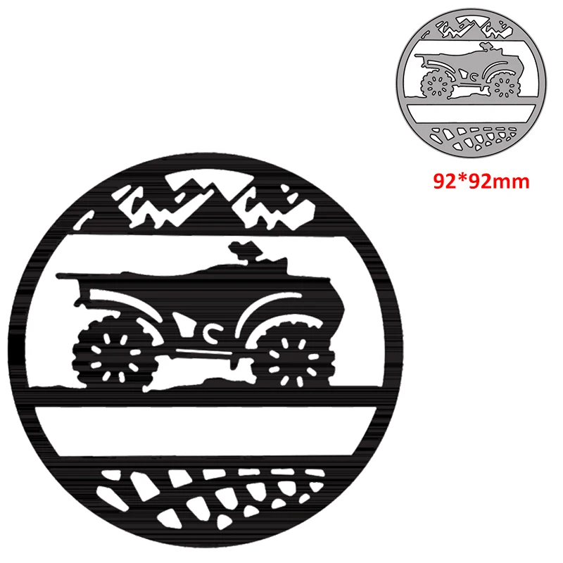 

metal cutting dies die cut Motocross diy Scrapbook paper craft knife mould blade punch stencils dies embossing dies