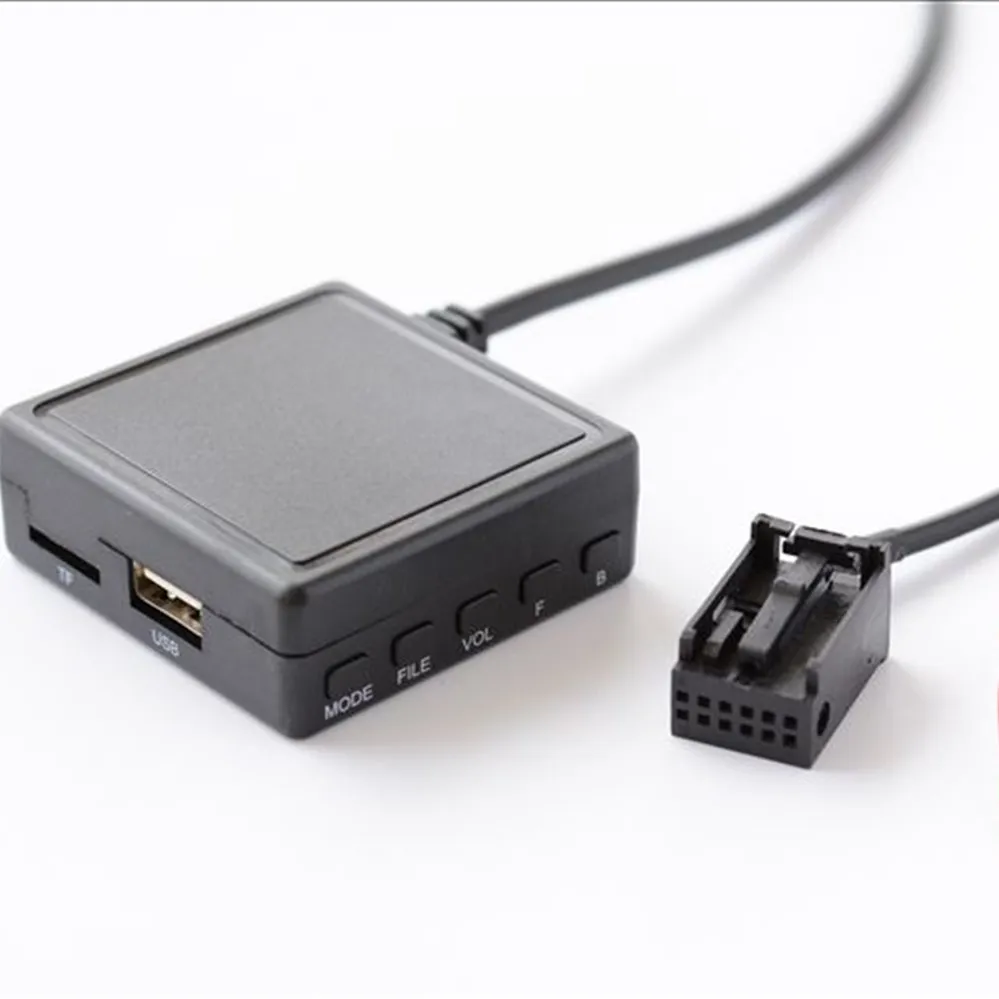 Автомобильный радиоприемник 6000CD Внешний Медиа USB порт Bluetooth музыкальный адаптер