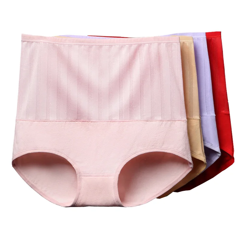 7 шт. женские нижнее белье хлопковые ультра-тонкий с высокой посадкой талии