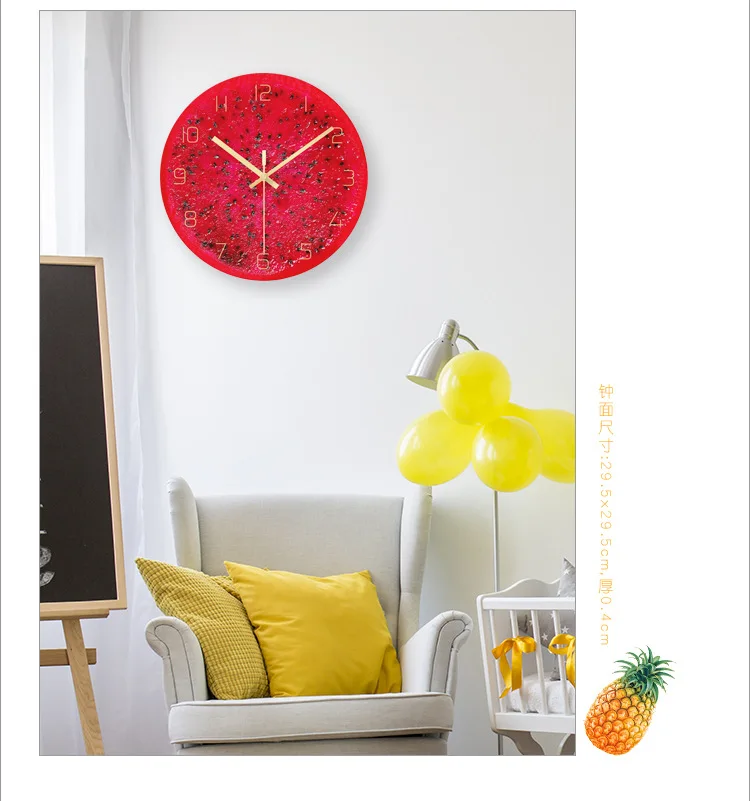 

Cartoon Kids Wall Clock Unique Creative Silent Novelty Design Cute Wall Clock Modern Round Orologi Da Parete Home Decor DE50ZB