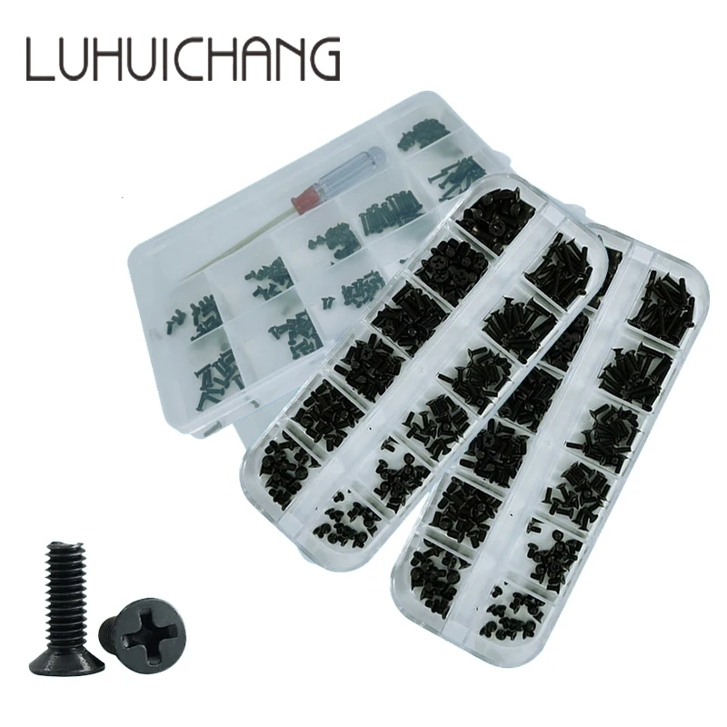 

M2.5 M3 M2 Laptop Screwdriver Set Micro Computer Case Assemble Repair Screws Kit Mini Digital Mechanical Electric Screw Set
