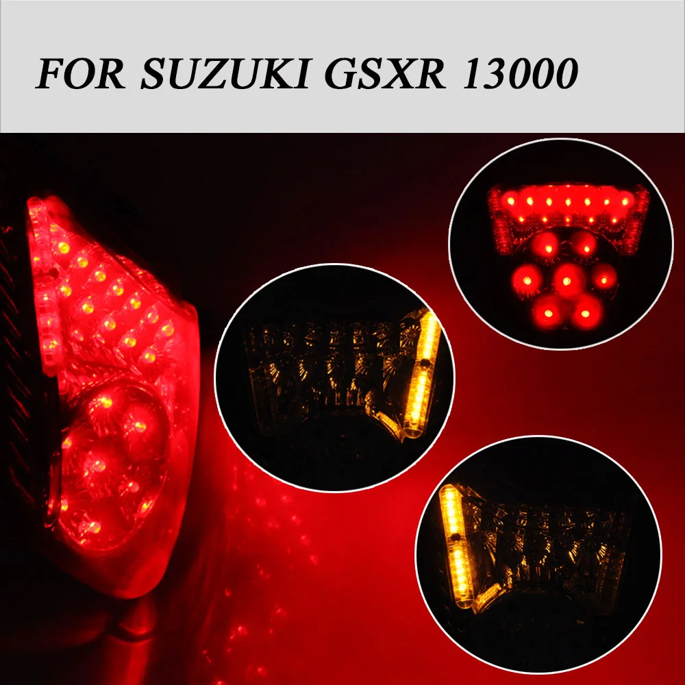 

For SUZUKI HAYABUSA GSXR 1300 GSXR1300 2008-2016 2009 2010 2011 2012 2013 LED Brake Light Tail Light Turn Signals lamp