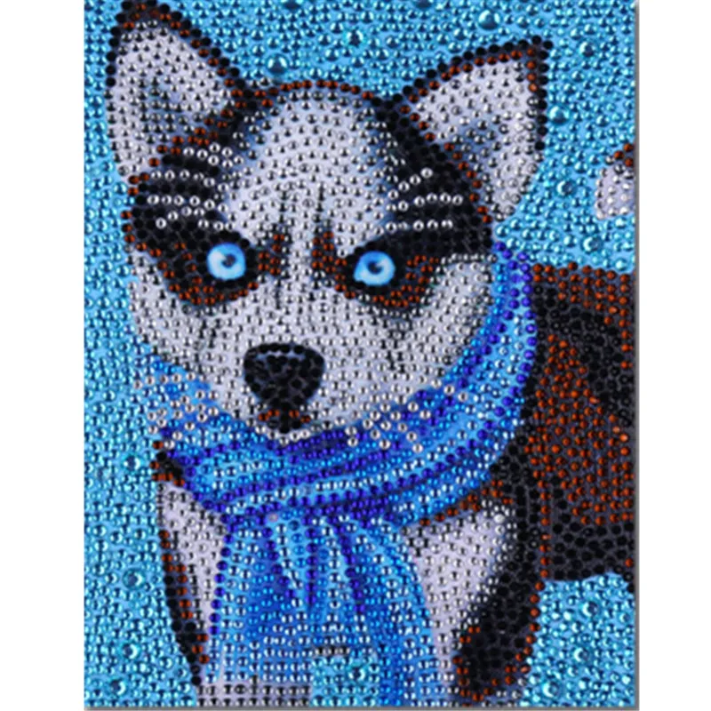 DIY 5D полный Алмаз Живопись Вышивка крестом вышивка Алмазная собаки животные