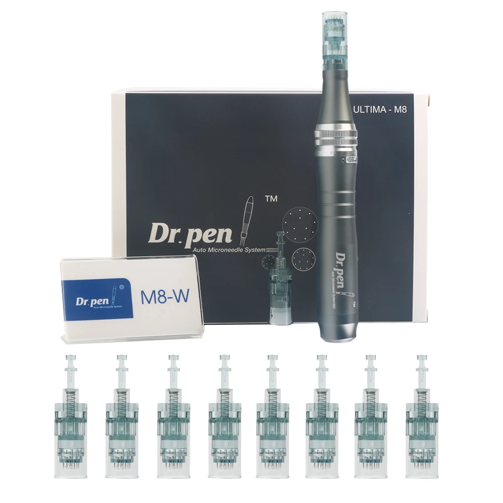 Dr.pen M8 Microneedle цифровая ручка 6 скоростей Проводная Дерма автоматическая Сыворотка