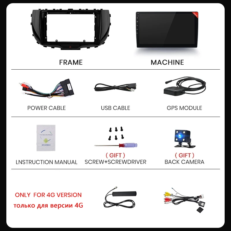 AWESAFE PX9 Штатная магнитола For Киа Соул Kia Soul SK3 2019 2020 Android 10 до 8-ЯДЕР 4 + 64ГБ 32EQ DSP 2DIN