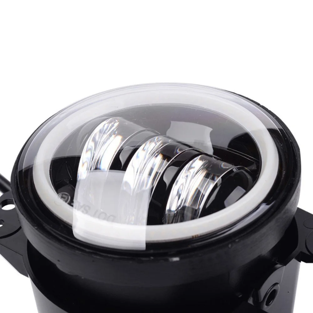 

2PCS 4 Inch LED Fog Light 30W*2 High Power LED Fog Lamp Auto DRL Lighting Led Headlamp For Jeep Wrangler Unlimited JK 4 - door